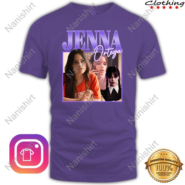 Jenna Ortega Wednesday Vintage Shirt