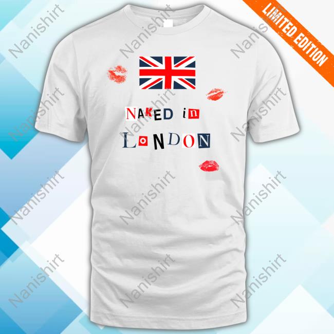 Official Chappell Roan Merch Naked In London Tee