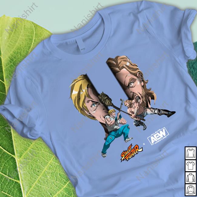 Official ShopAEW Street Fighter Hoodie