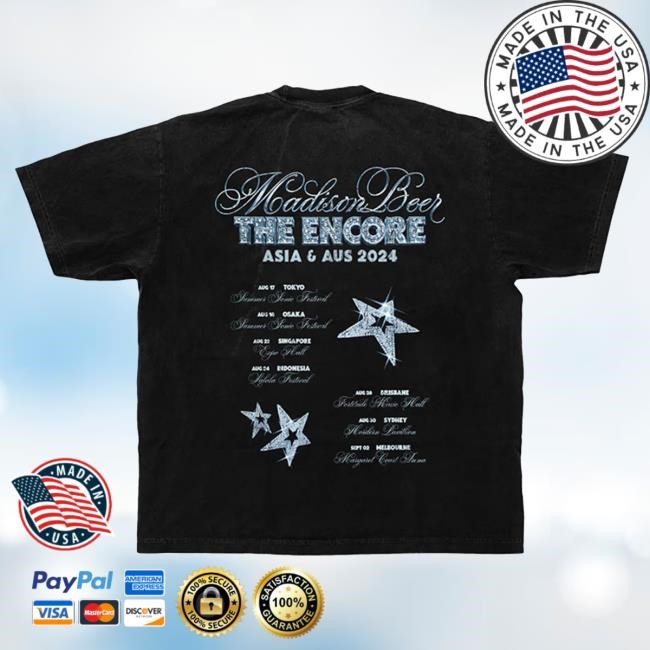 Madison Beer Encore Tour Shirt