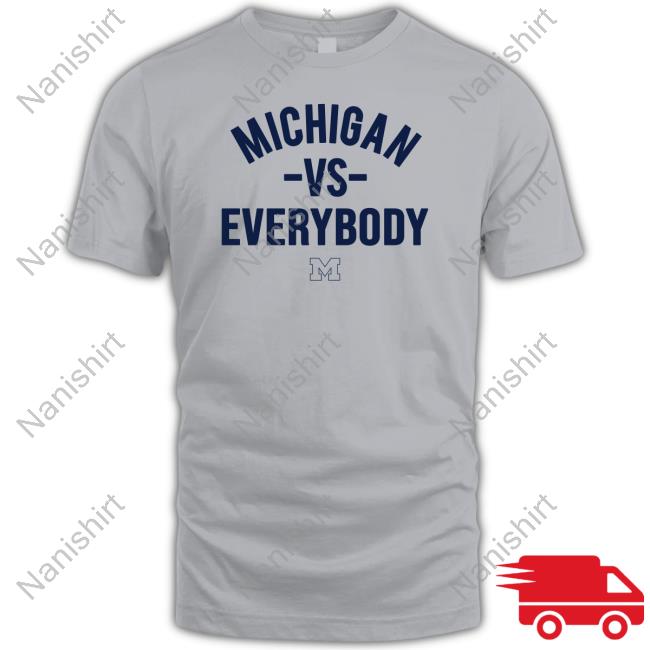 Michigan Vs. Everybody Gray Sweatshirt