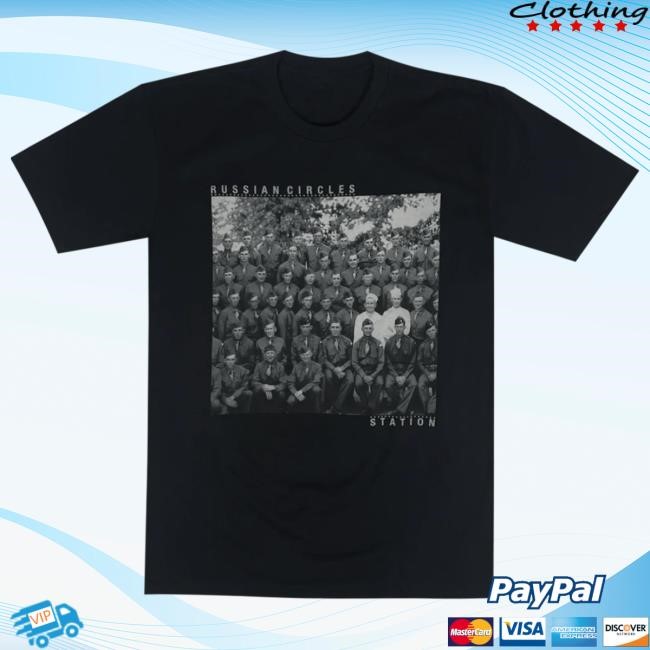 Official Hellomerch Russian Circles Station Black Popover Shirt Hello Merch