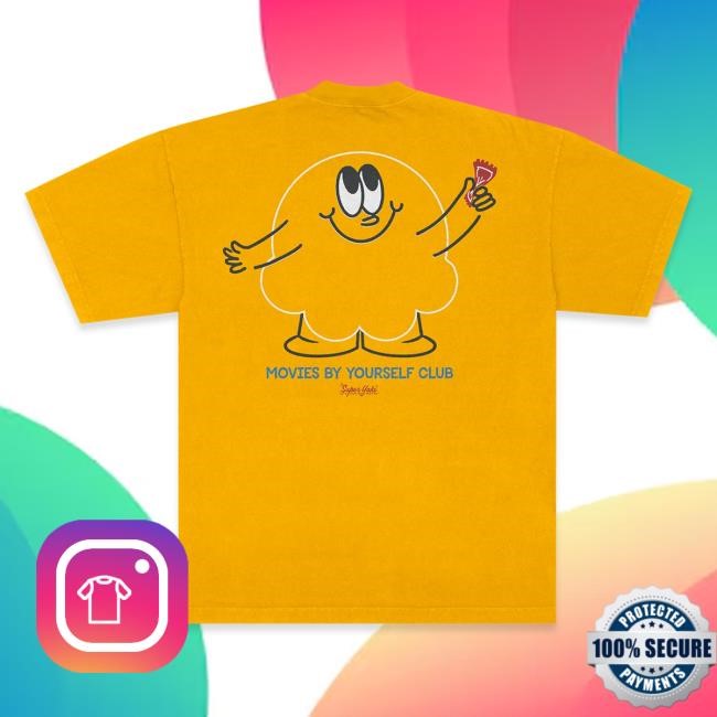 Official Super Yaki Movies By Yourself Club - Buttered Popcorn Hot Shirt SuperYaki