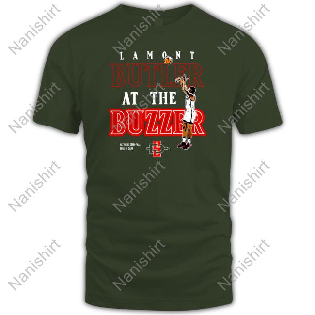 The Daily Aztec Lamont Butler At The Buzzer Shirt