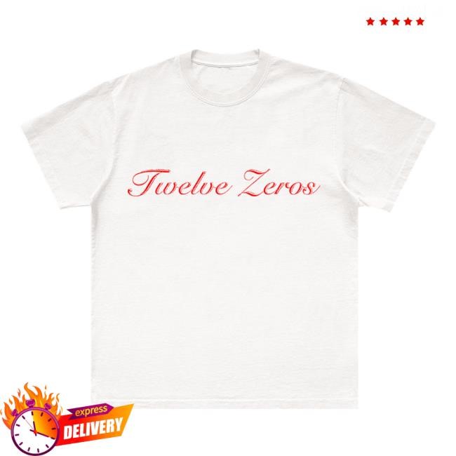 Post Malone Official Merch Shop – Post Malone Twelve Zeros Shirt New Post Malone Merchandise Collections