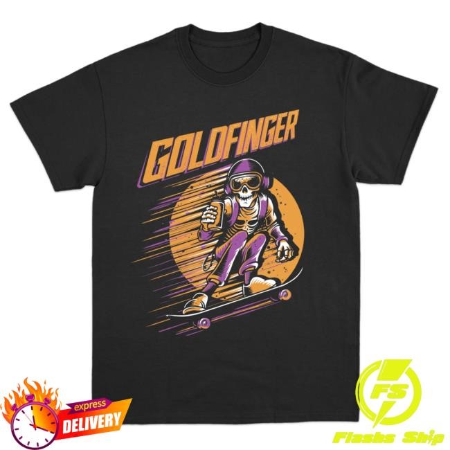 Skull Shredder Tour Tee — Goldfinger Night Stage Cut