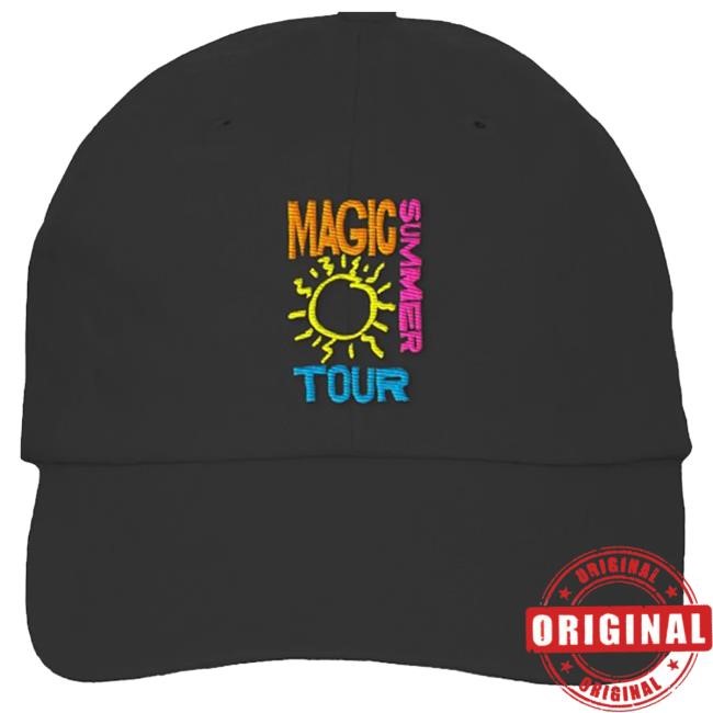 Official Shop NKOTB Limited Edition Clarkston Event Merch Magic Summer Tour Hat New Kids On The Block Merch