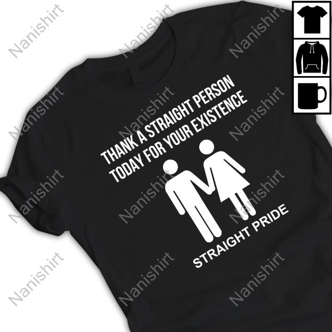 Official Ccg Bryson Thank A Straight Person Today For Your Existence Straight Pride Shirt Realbrysongray