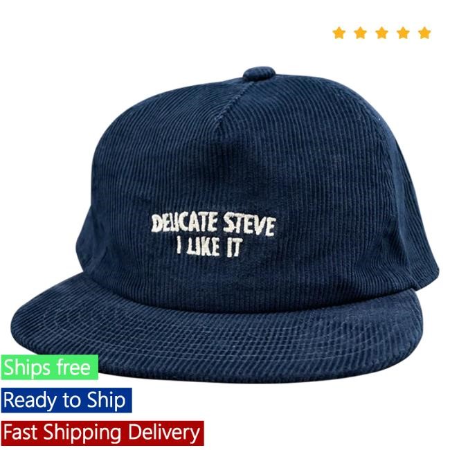 Official Hello Merch Delicate Steve I Like It Hat (Navy Blue) HelloMerch