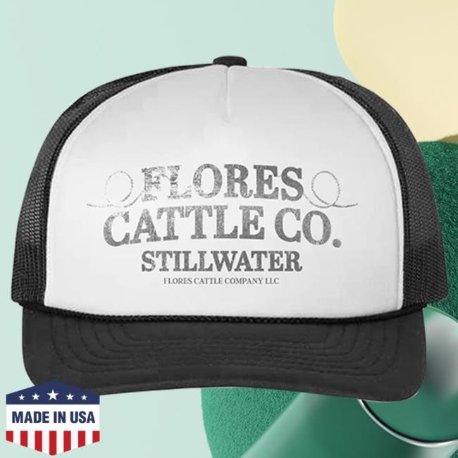Official Wyatt Flores Merch Shop Wyatt Flores Flores Cattle Co. Trucker Hat
