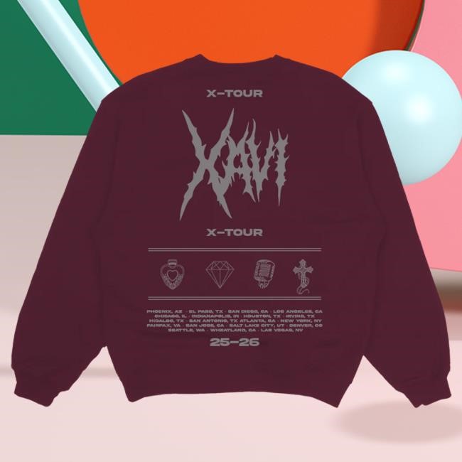 Official Xavi X-Tour Merch X-Tour Crew
