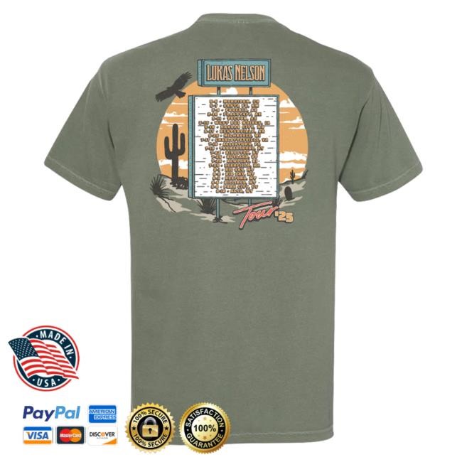 Official Lukas Nelson Merch Store June Truck Stop Tee