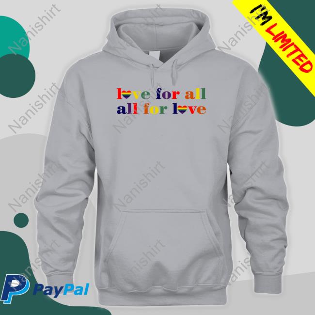 Official White People Twitter Love For All All For Love Shirt