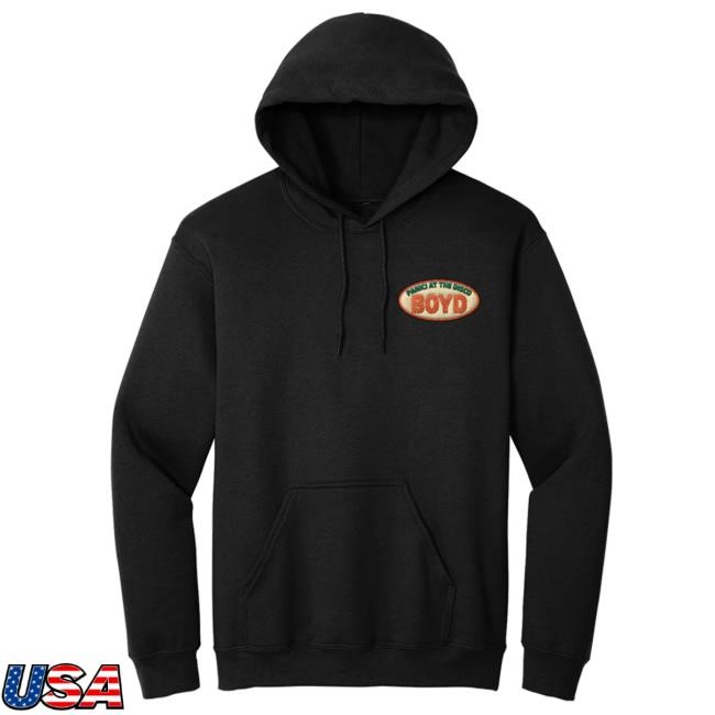 Official Panic! At The Disco Merch Store Boyd Pullover Hoodie Panic! At The Disco
