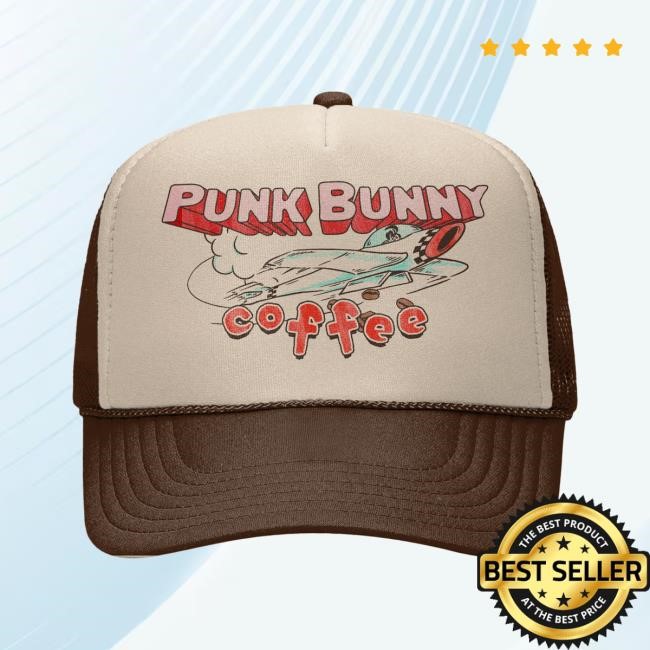 Punk Bunny Coffee Dookie Trucker Hat Green Day
