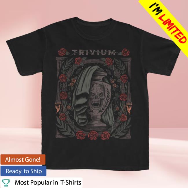 Official Roadrunner Records Trivium Merch Store Trivium Urn Laurel Top Shirt RoadrunnerRecords