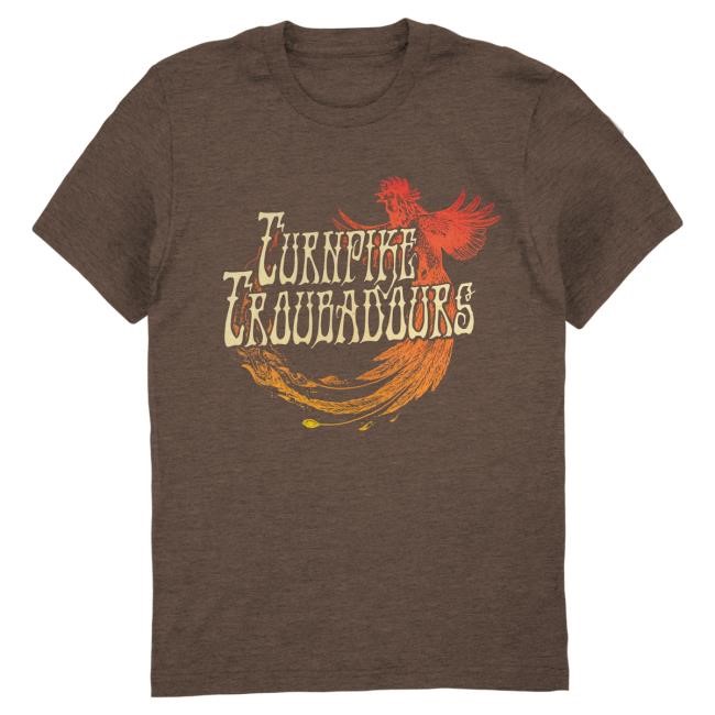 Official Turnpike Troubadours Merch Shop Rooster T-Shirts