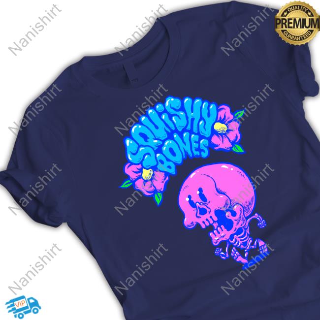 Official Squishy Bones Navy Shirt