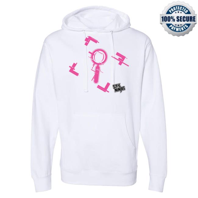 Official Spy Ninja Merch Spy Ninjas Icons - Magnifying Midweight Popover Hoodie
