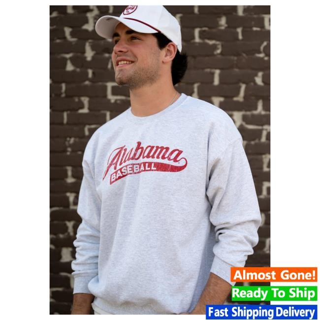 Official Jnj Apparel Store Alabama Baseball Popover Sweatshirt