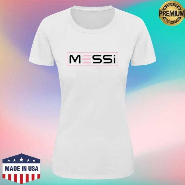 Official Messi Merch Store Lionel Messi The Messi Effect Rosa Women's T Shirt Messi Clothing Shop