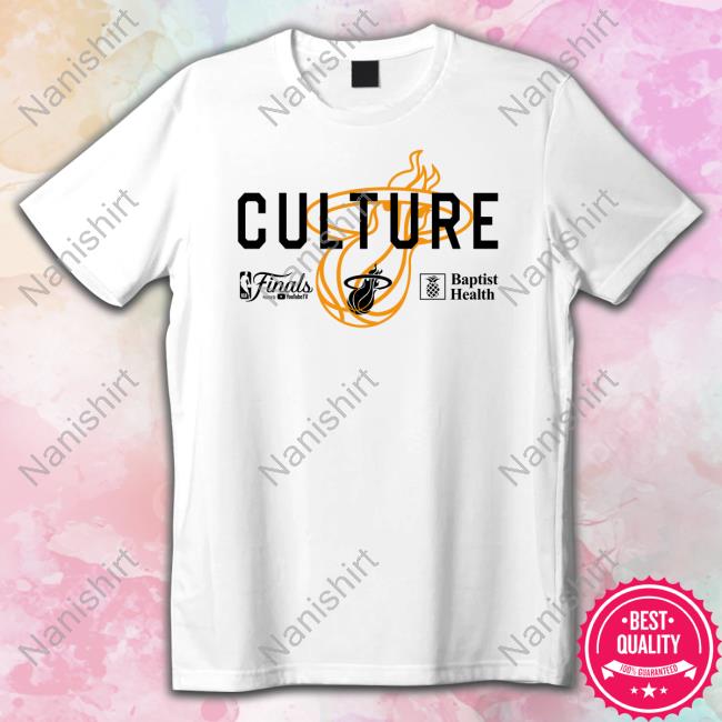 Miami Heat Culture Baptist Health T Shirt Josh Moser