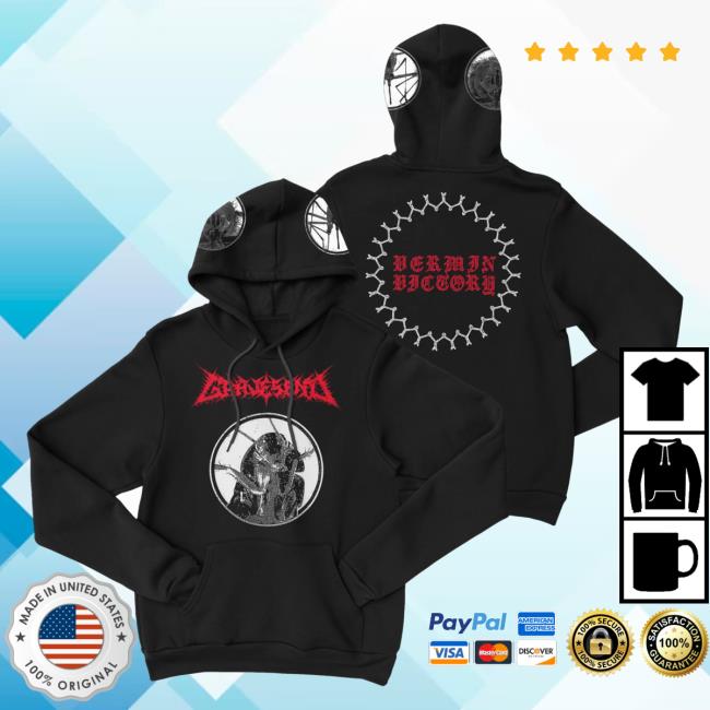 Official Night Shift Store Shop Gravesend - Vermin Victory Pullover Hoodie Nightshift Merch