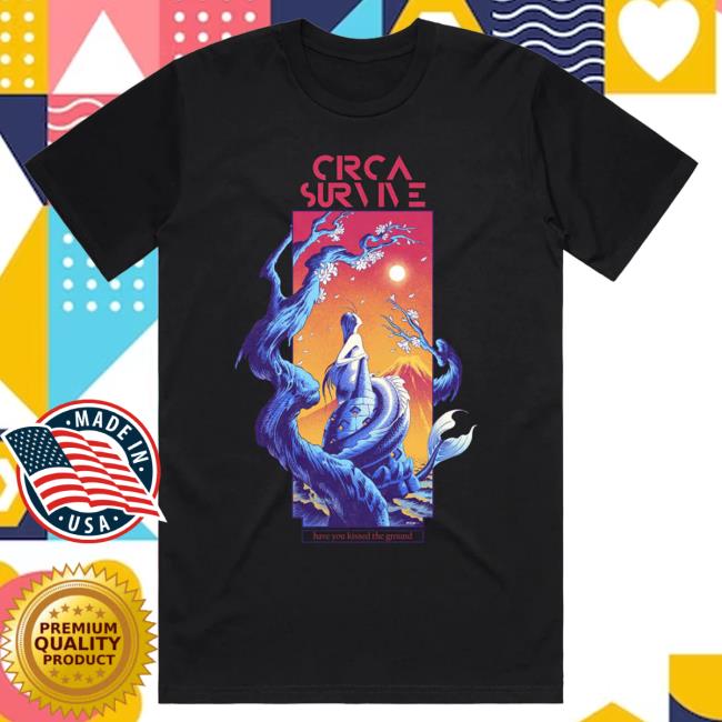 Official Circa Survive Kissed the Ground Hot Shirt Black Circasurvive