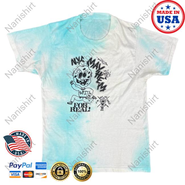 Official Joint Custody Dc Vintage NYC Mayhem For Real Tie Dye Shirt New
