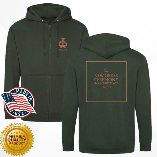 Neworder Ceremony Fac.33 Zip Hood
