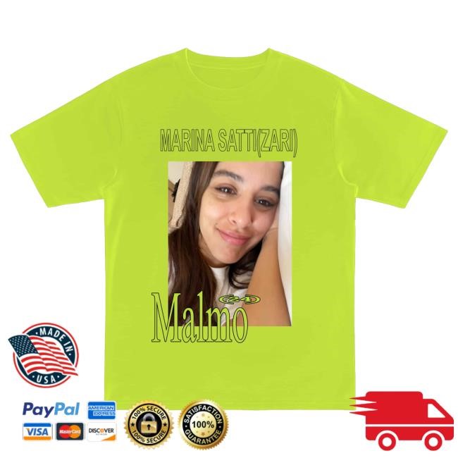 Official Marina Satti Malmö Lime New Shirt