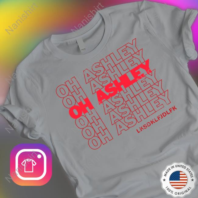 Official Huni Bunny Shop Oh Ashley Lksdklfjdlfk Thank You Hooded Sweatshirt