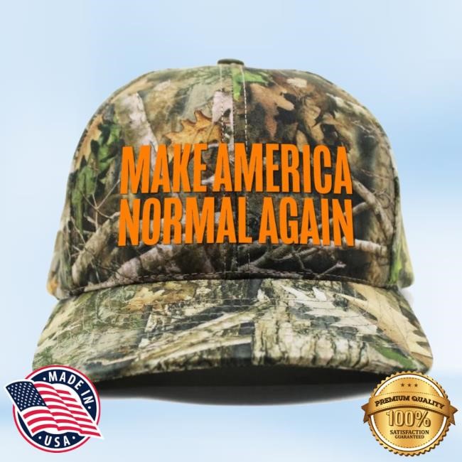 Make America Normal Again Camo Cap