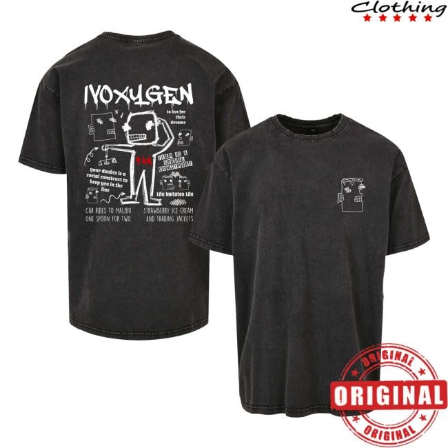 FAN Oversize Washed New Shirt IVOXYGEN Merch Store