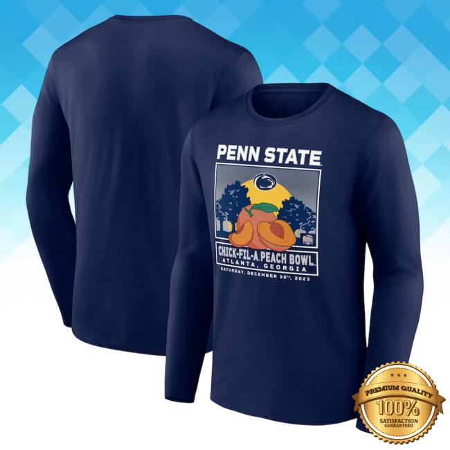 Penn State Nittany Lions 2023 Peach Bowl Fierce Competitor T Shirt
