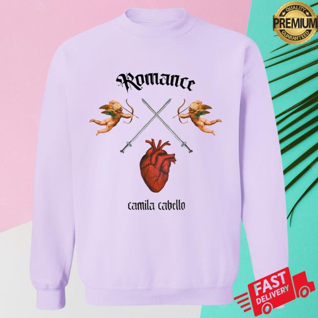 Official Camila Cabello Merch Store Shop CamilaCabello Romance Lavender Crewneck Sweatshirt