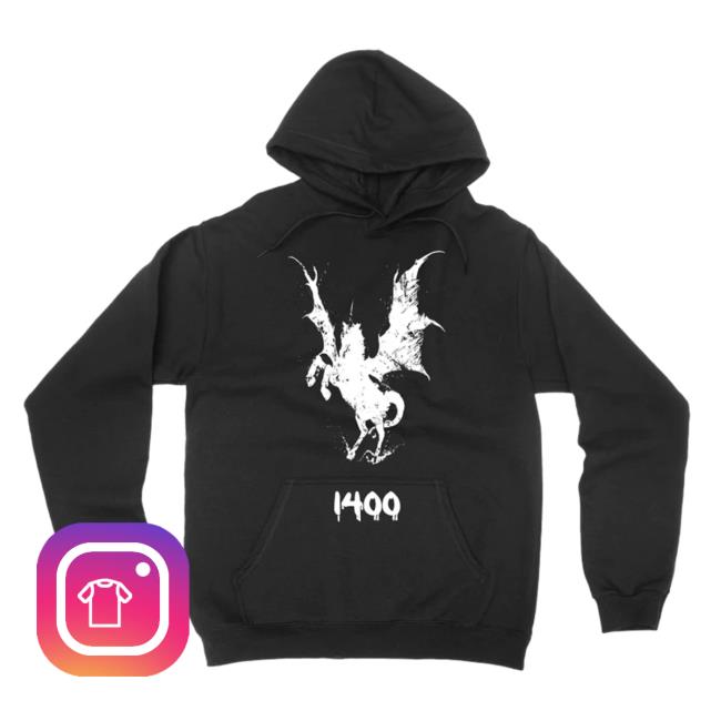 Official Trippie Redd Merchandise Pegasus 1400 Trippie Redd Hooded Sweatshirt