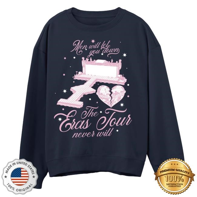 Men Will Let You Down Graphic Crew Neck Sweatshirt | Day of the Moon Official Store