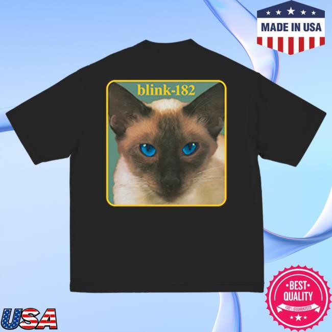 Blink 182 Merch Store Blink-182 Cheshire Cat Album Cover Hot Shirt Blink182