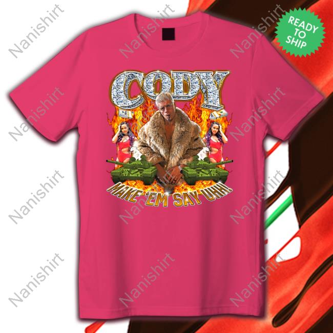 Cody Rhodes Cody Make Em Say Uhh Tank Top Covalent TV WWE
