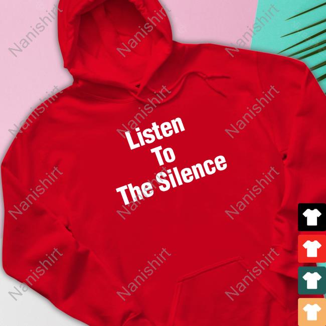 Official Travis Scott Listen To The Silence T Shirt