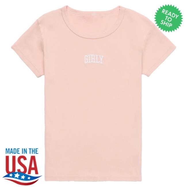 Toast Merch Girly Baby Tshirt Soft Pink