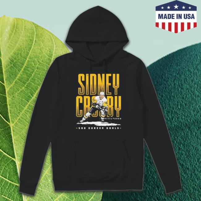 Sidney Crosby Pittsburgh 500 Goals Hoodie