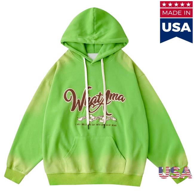 Lemandik Tie Dye Crewneck Sweatshirt Green Whatama