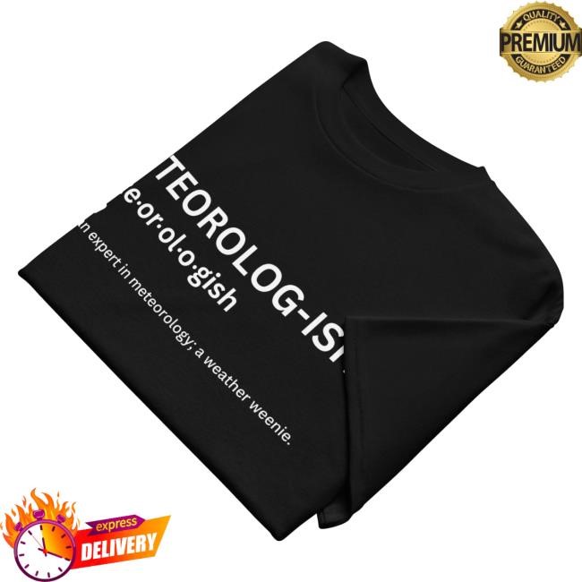 Official Ryan Hall Y'all Merch Meteorolog-ish Defined Premium T Shirt