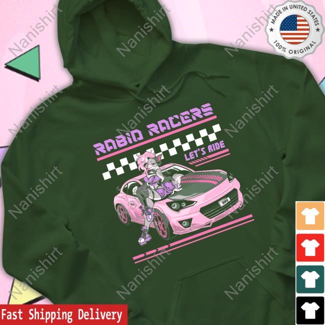 Spookie Ghoulie Rabid Racers Let's Ride T-Shirt