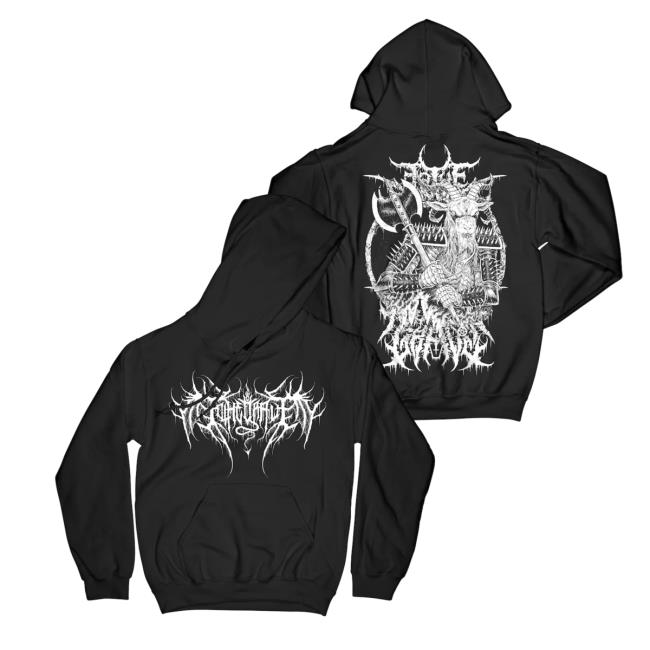 Risingmerch Rising merch To The Grave KVLT Hoodie