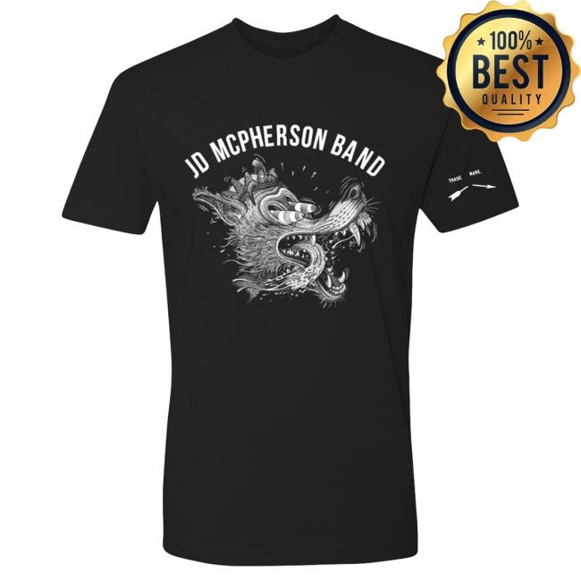 Official JD McPherson Undivided Heart & Soul Black Attractive Shirt