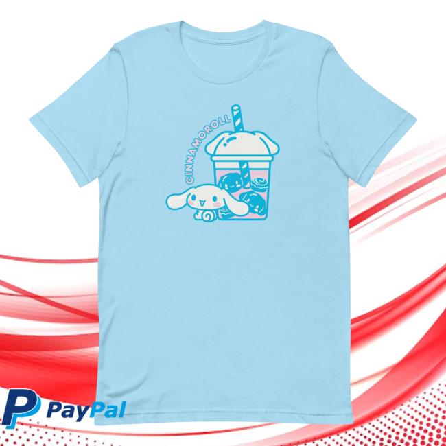 Hello Kitty Merch Store | Cinnamoroll Bubble Tea Tee