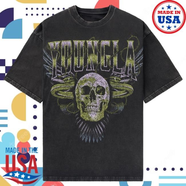 4058 - Inferno Skeletal Serpents Shirt Youngla